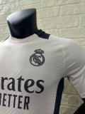 24-25 RMA White Special Edition Player Version Soccer Jersey