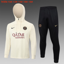 23-24 PSG High Quality Kids Hoodie Jacket Tracksuit