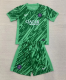 24-25 PSG Grey GoalKeeper Kids Soccer Jersey
