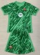 24-25 BAR Green Goalkeeper Kids Soccer Jersey