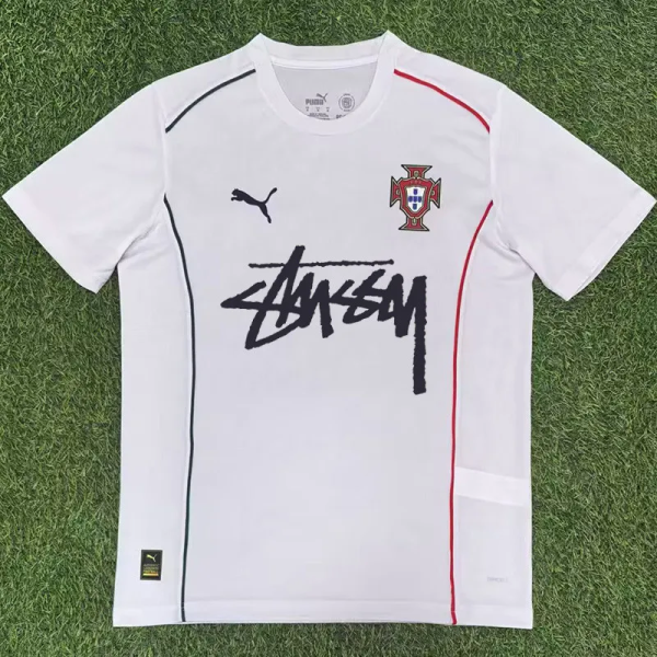 25-26 Portugal White T-Shirt Prints Personalized AD *印广告