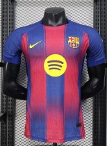 25-26 BAR Home Player Version Soccer Jersey