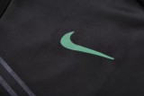22-23 Brazil Black Hoodie Jacket Tracksuit#F419