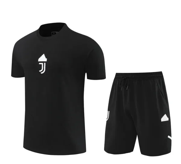 24-25 JUV White Training Short Suit (100%Cotton)纯棉