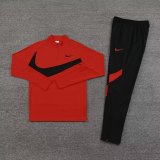 2024 NK Red Half Pull Tracksuit 
