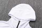 22-23 Brazil White Hoodie Jacket Tracksuit#F392