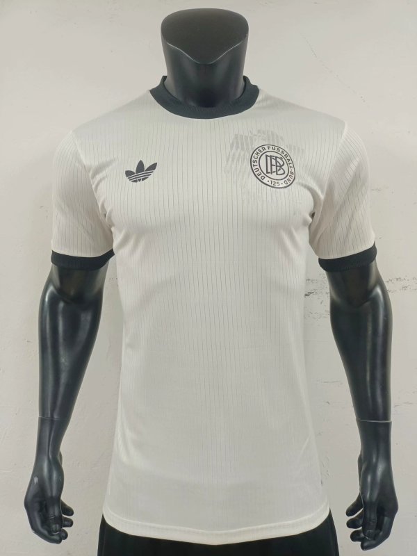 24-25 Germany White 125th Anniversary Player Version Soccer Jersey