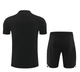 24-25 JUV White Training Short Suit (100%Cotton)纯棉