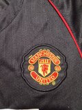 2007-2008 Man Utd Away Long sleeves Retro Kids Soccer Jersey