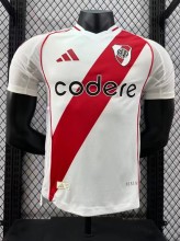 24-25 River Plate Home Player Version Soccer Jersey