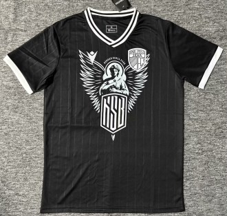 25-26 Carl Zeiss Jena Black Special Edition Fans Soccer Jersey