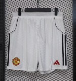 25-26 Man Utd Home Player Version Shorts Pants