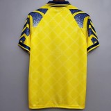 1995-1997 Parma Yellow Retro Soccer Jersey