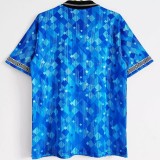 1990 England Third Blue Retro Soccer Jersey