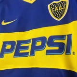 2003-2004 Boca Juniors Home Retro Soccer Jersey