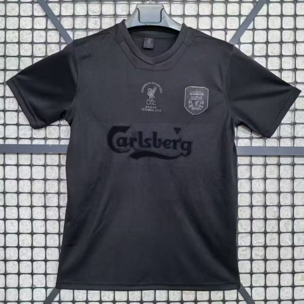 25-26 LIV Black Commemorative Edition Fans Training shirts