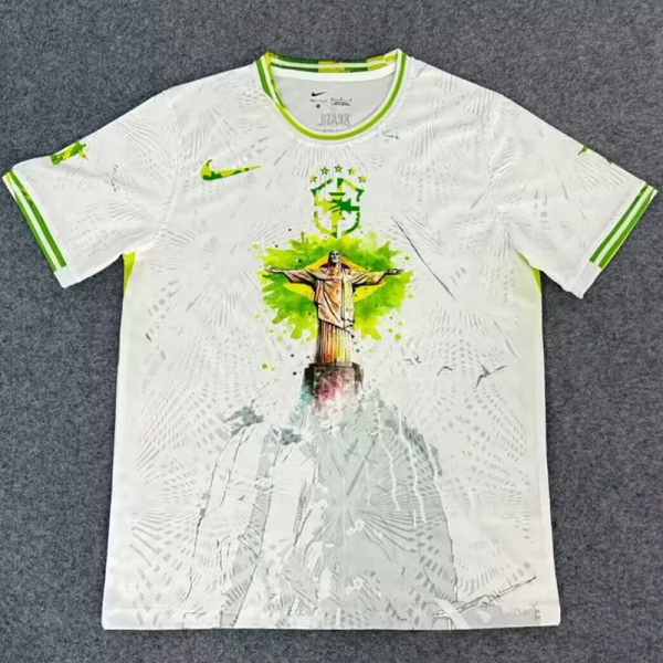 25-26 Brazil White Special Edition Fans Soccer Jersey