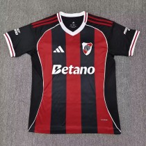 25-26 River Plate Away Fans Soccer Jersey*带广告