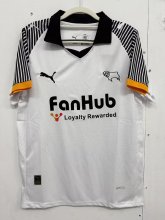 25-26 Derby County Home Fans Soccer Jersey