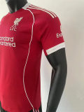 25-26 LIV Home Player Version Soccer Jersey