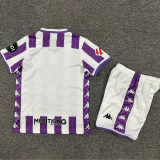 25-26 Real Valladolid Home Kids Soccer Jersey