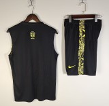 25-26 Brazil High Quality Kids Tank Top And Shorts Suit