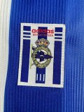 1999-2000 La Coruna Away Long Sleeve Retro Soccer Jersey