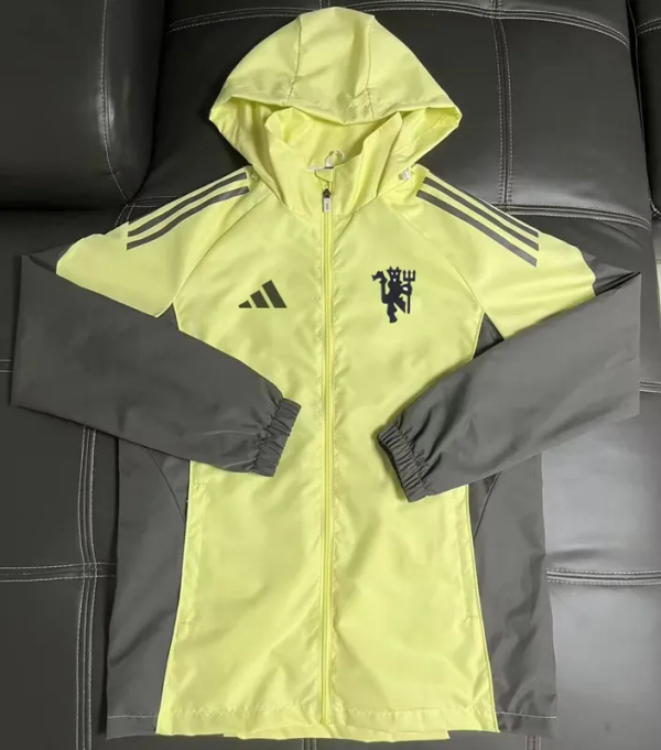 25-26 Man Utd Yellow Windbreaker
