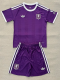 25-26 Aston Villa Purple Goalkeeper Kids Soccer Jersey 1:1 Thai Quality