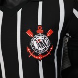 25-26 Corinthians Black Special Edition Player Version Soccer Jersey
