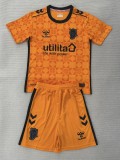 25-26 Sunderland Orange GoalKeeper Kids Soccer Jersey
