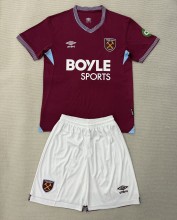 25-26 West Ham Home Adult Suit