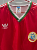 1986 Bulgaria Red Retro Soccer Jersey