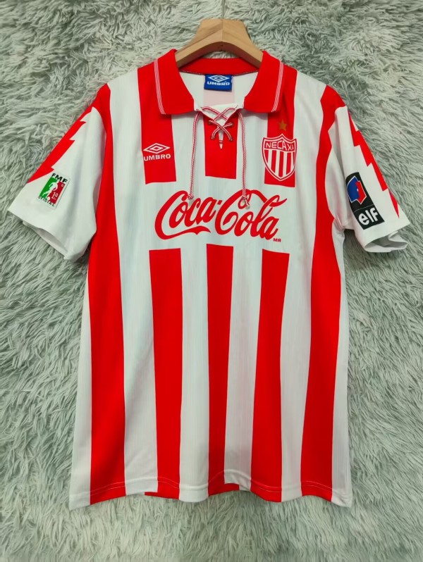 1995-1996 Necaxa Home Retro Soccer Jersey