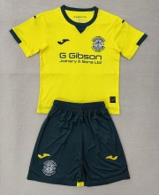 25-26 Hibernian FC Away Kids Soccer Jersey