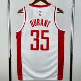 22-23 ROCKETS DURANT #35 White Top Quality Hot Pressing NBA Jersey