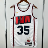 24-25 ROCKETS DURANT #35 White City Edition Top Quality Hot Pressing NBA Jersey