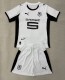 25-26 Stade Rennais Away Kids Soccer Jersey