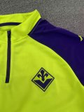 25-26 Fiorentina High Quality Half Pull Tracksuit
