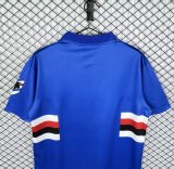 1993-1994 Sampdoria Home Retro Soccer Jersey