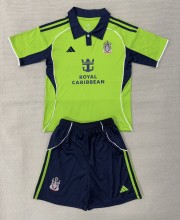 25-26 Fulham Away Kids Soccer Jersey