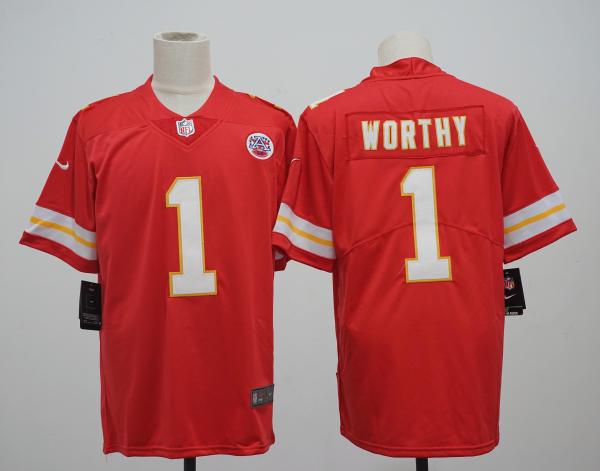 2025 NFL Kansas City Chiefs New Pattern Jersey