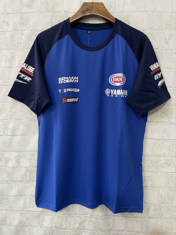 2025 F1 YAMAHA New Pattern Short Sleeve Racing Suit