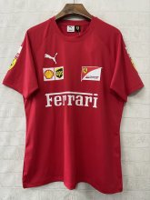 2025 F1 Ferrari New Pattern Red Short Sleeve Racing Suit