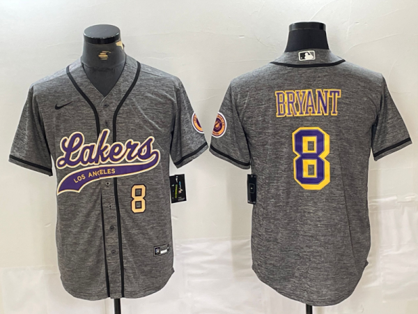 2025 MLB Los Angeles Lakers New Pattern Jersey