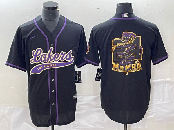 2025 MLB Los Angeles Lakers New Pattern Jersey