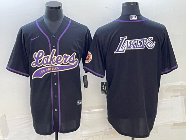 2025 MLB Los Angeles Lakers New Pattern Jersey