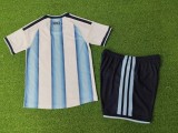 2026 World Cup Argentina Home Player Version Kids Soccer Jersey(球员童装)