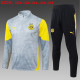 25-26 Dortmund High Quality Kids Half Pull Tracksuit