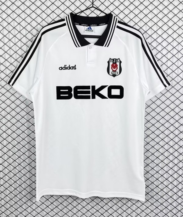 1996-1997 Besiktas Home Retro Soccer Jersey